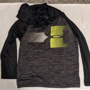 Hooded long sleeve under armour shirt